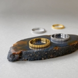 バーティカルストライプラインステンレスリング 指輪 アレルギー対応 | FACION | 詳細画像7 