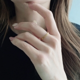 バーティカルストライプラインステンレスリング 指輪 アレルギー対応 | FACION | 詳細画像9 