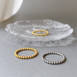 ボールデザインステンレスリング 指輪 アレルギー対応 | FACION | 詳細画像1 