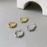 オーバルボールフープステンレスピアス ワンタッチ 開閉式 | FACION | 詳細画像5