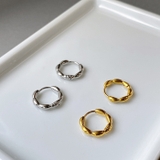 オーバルボールフープステンレスピアス ワンタッチ 開閉式 | FACION | 詳細画像4
