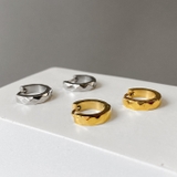 ダイヤカットワンタッチフープピアス ステンレス アレルギー対応 | FACION | 詳細画像2