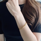 クロスラインステンレスブレスレット バングル ブレス | FACION | 詳細画像6 