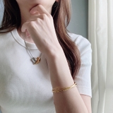 クロスラインステンレスブレスレット バングル ブレス | FACION | 詳細画像9 