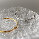 ノット2連ステンレスバングル ブレスレット 結び | FACION | 詳細画像3 