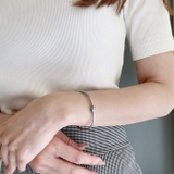 ノット2連ステンレスバングル ブレスレット 結び | FACION | 詳細画像7 