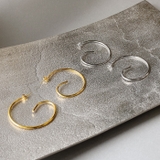 スパイラルステンレスフープピアス サージカルステンレス 金属アレルギー対応 | FACION | 詳細画像4 