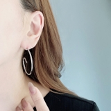 スパイラルステンレスフープピアス サージカルステンレス 金属アレルギー対応 | FACION | 詳細画像6 