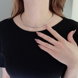 ステンレスチョーカー ネックレス ネックカフ | FACION | 詳細画像6