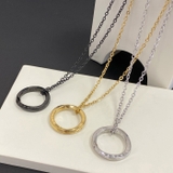 ツイストリングステンレスネックレス サージカルステンレス つけっぱなし | FACION | 詳細画像1