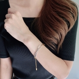 バイカラーマルチチェーンステンレスブレスレット ブレス アレルギー対応 | FACION | 詳細画像8 