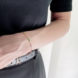 カラフルストーンステンレスブレスレット アレルギー対応 つけっぱなし | FACION | 詳細画像9