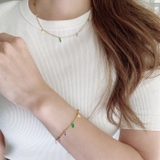 カラフルストーンステンレスブレスレット アレルギー対応 つけっぱなし | FACION | 詳細画像11