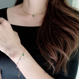 カラフルストーンステンレスブレスレット アレルギー対応 つけっぱなし | FACION | 詳細画像12