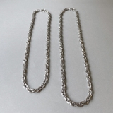 ボリュームステンレスチェーンネックレス アレルギー対応 つけっぱなし | FACION | 詳細画像2 