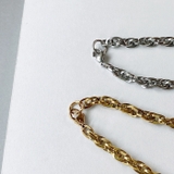 ボリュームステンレスチェーンネックレス アレルギー対応 つけっぱなし | FACION | 詳細画像6 