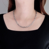 ボリュームステンレスチェーンネックレス アレルギー対応 つけっぱなし | FACION | 詳細画像12 