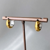 バイカラーステンレスロールフープピアス サージカルステンレス アレルギー対応 | FACION | 詳細画像4