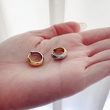 バイカラーステンレスロールフープピアス サージカルステンレス アレルギー対応 | FACION | 詳細画像9