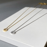 ミニ馬蹄ストーン付ステンレスネックレス アレルギ対応 金属アレルギー | FACION | 詳細画像4