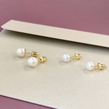 一粒淡水パールスタッドピアス ラウンド 真珠 | FACION | 詳細画像5 