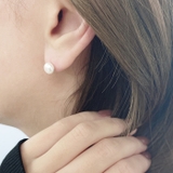 一粒淡水パールスタッドピアス ラウンド 真珠 | FACION | 詳細画像9 