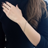 ステンレスストーン付テニスブレスレット 金属アレルギー つけっぱなし | FACION | 詳細画像7