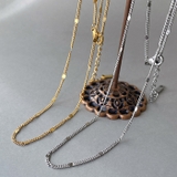 フラットドットスリムステンレスチェーンネックレス アレルギー対応 | FACION | 詳細画像5