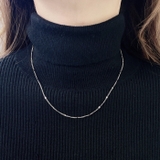 フラットドットスリムステンレスチェーンネックレス アレルギー対応 | FACION | 詳細画像8