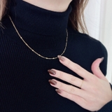 フラットドットスリムステンレスチェーンネックレス アレルギー対応 | FACION | 詳細画像10