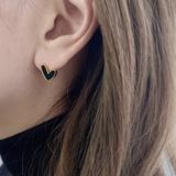 シェル風ハートステンレスピアス アレルギー対応 つけっぱなし | FACION | 詳細画像10