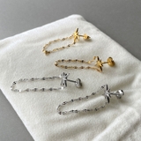 シャイニングスターチェーンステンレスピアス 金属アレルギー アレルギー対応 | FACION | 詳細画像2