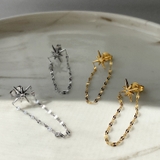 シャイニングスターチェーンステンレスピアス 金属アレルギー アレルギー対応 | FACION | 詳細画像3