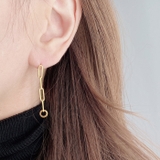 アシンメトリステンレスデザインチェーンピアス 金属アレルギー アレルギー対応 | FACION | 詳細画像10