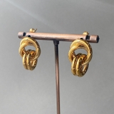 ゴールド | オーバルマルチリングステンレスピアス 金属アレルギー アレルギー対応 | FACION