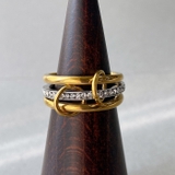 トリプルコネクトエタニティステンレスリング レディース 指輪 | FACION | 詳細画像4 