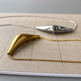 V字プランプステンレスネックレス 金属アレルギー 対応 | FACION | 詳細画像2 