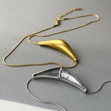 V字プランプステンレスネックレス 金属アレルギー 対応 | FACION | 詳細画像3 