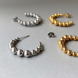 メタルステンレスボールフープピアス アレルギー 対応 | FACION | 詳細画像4 