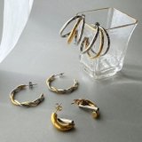 バイカラーステンレスフープピアス 金属アレルギー 対応 | FACION | 詳細画像5