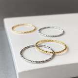 スターダストスリムステンレスリング 指輪 極細 | FACION | 詳細画像7 