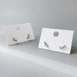 3PCSジルコニアミニカーブステンレスピアス 金属アレルギー対応 サージカルステ… | FACION | 詳細画像2 