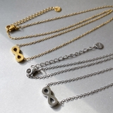 ジルコニアインフィニティステンレスネックレス 金属アレルギー レディース | FACION | 詳細画像4 