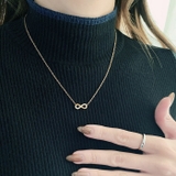 ジルコニアインフィニティステンレスネックレス 金属アレルギー レディース | FACION | 詳細画像6 