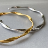 スリムウェーブステンレスブレスレット バングル アレルギー対応 | FACION | 詳細画像3 