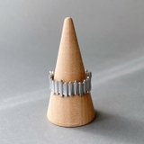 シルバー | メカニックラインステンレスリング 指輪 レディース | FACION