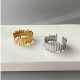 メカニックラインステンレスリング 指輪 レディース | FACION | 詳細画像4