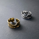 ニュアンスエンボスステンレスリング 指輪 レディース | FACION | 詳細画像1