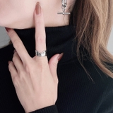 ニュアンスエンボスステンレスリング 指輪 レディース | FACION | 詳細画像6