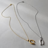 ニュアンス馬蹄ホースシューステンレスネックレス 金属アレルギー つけっぱなし | FACION | 詳細画像2 